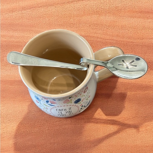 WINCO 18-8 stainless 6.25”HANGING CUP SPOON s-shape Coffee Tea teaspoon Set of 5 - Picture 3 of 6